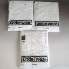 ANGLE 綿100% アンダーシャツ LLサイズ 3着セット