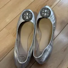 TORY BURCH フラットシューズ シルバーのサムネイル