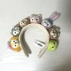 香港ディズニー 限定 ダッフィーフレンズ ディズニーカチューシャ