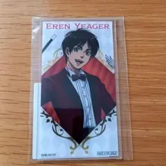 進撃の巨人 マジシャン　描き下ろし　エウレカくじ　特典　クリアカード エレン