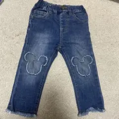 petit main ミッキー　デニムパンツ