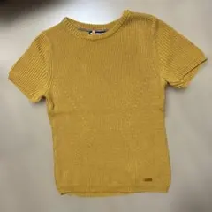 ブルーレーベル　半袖ニットセーター