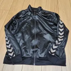 hummel ブラック ジャージジャケット