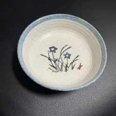 八　食器　⑳　皿　柄　花柄　陶器　キッチン　丸皿　取り皿　日用品