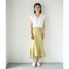 NANO universe ナノ・ユニバース　マーメイドシルエットスカート