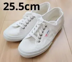 SUPERGA　スペルガ　キャンバススニーカー 白　25.5cmのサムネイル