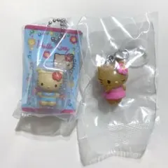 匿名配送 ハローキティ ガチャ 日焼けキティ 2点セット