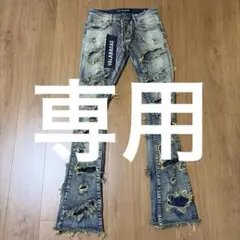 PxrgeTrxxxper着用VALABASASホワイト デニム サイズ30 - メルカリ