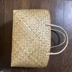 松野屋。 かごバッグ オーバル型