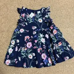 【新品】Baby Gap 花柄ワンピース 90cm