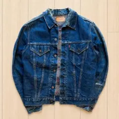 60s~70s levi's 70505 bigE ブランケット付 ボタン525