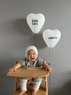 200日 200days バルーン バースデーバルーン 誕生日ステッカー 誕生日
