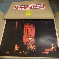LIGHT MY FIRE L'Arc-en-Ciel フォトパネル 50シート L'Arc～en～Ciel - L'Arc~en~Ciel LIGHT MY FIRE ライブポスター