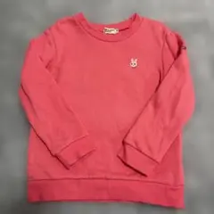 ミキハウス　ホットビスケッツ　トレーナー　110センチ