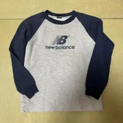 New Balance トレーナー 150cm グレー ネイビーのサムネイル