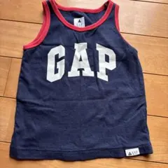 GAP タンクトップ ネイビー 赤