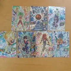 スーパードラゴンボールヒーローズ HG7弾 CPフルコンプセット Z戦士