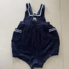 クレージュ　ネイビー ロンパース 80サイズ