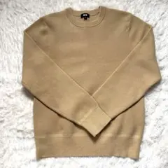 ウォッシャブルストレッチミラノリブクルーネック セーター ユニクロ　XS