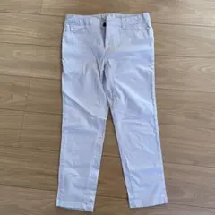 ホワイト チノパン スリムフィット