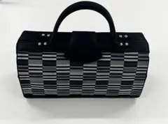 【極美品】 和装用バッグ ハンドバッグ モノトーンのサムネイル