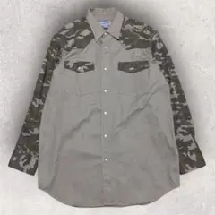 Carhartt リラックスフィット カモシャツ XLカーハートミリタリー