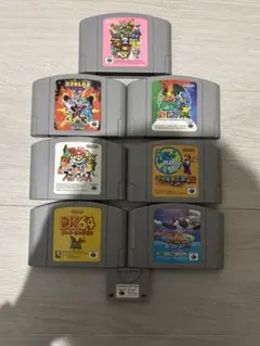 N64 ゲームソフト 7本セット＋コントローラーパック1つ