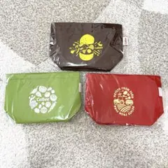 【新品】カルビー大収穫祭 オリジナル エコフェルトミニバッグ 3個セットのサムネイル