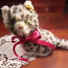 ヴィンテージ ハーマン シュタイフ タビー 猫 ぬいぐるみ - メルカリ