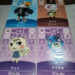 どうぶつの森 amiiboカード ジュンとジャックセット - メルカリ
