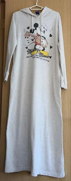 BEAMS HEART ミッキーマウス フード付きロングワンピース