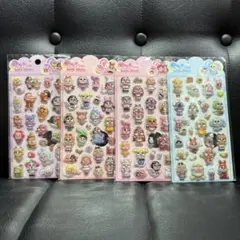 未開封◇ クライベイビー ボンボンドロップシール ぷくぷくシール 4枚セット