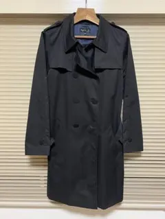 アニエス・ベー　ブラック トレンチコート