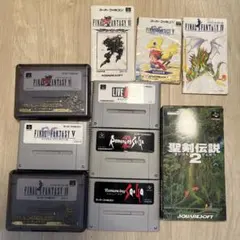 スーパーファミコン ゲームソフト スクウェア７本セット