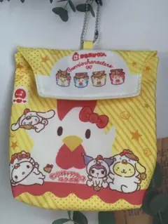 からあげクン×サンリオキャラクターズ当りくじ　ポーチ