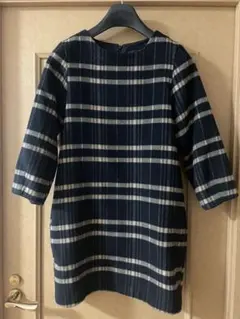 【KBF+】チェックコクーンワンピース