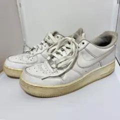 NIKE ナイキ　エアフォース1 ロー ホワイト 25cm スニーカー 靴