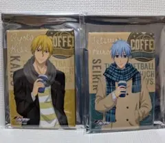黒子のバスケ スクエア缶マグネット Coffee Break 黄瀨 黒子