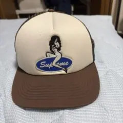 Supreme メッシュキャップ ブラウンのサムネイル