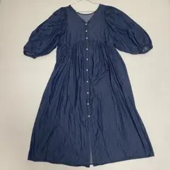 【チョコ様専用】マタニティワンピース Vネック Mサイズのサムネイル