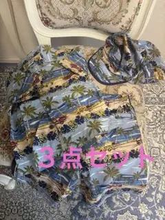 ほぼ未使用試着程度 ブラウス水着と帽子のセット 3歳 100サイズ相当