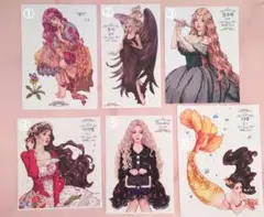 【hwara様】旧作 人物ステッカー バラ売り おすそ分け 在庫整理
