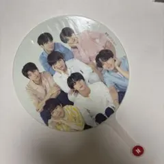 BTS うちわ グループ写真