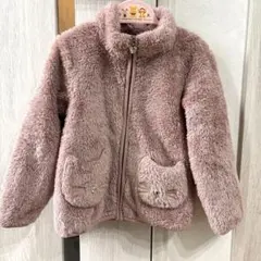 エニィファム　anyfam ボアブルゾン　モコモコパーカー