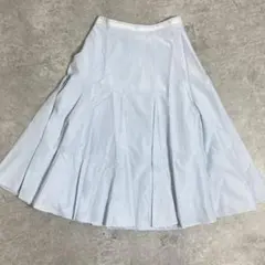 JILLSTUART 美品 フレアスカート ライトブルー サイズ0 通勤のサムネイル