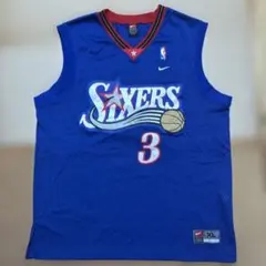 【希少！刺繍ユニフォーム】NBA アイバーソン ユニフォーム 90s Champion 