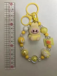 ✨*❗様 ラブブ イエローキャラクターキーホルダー