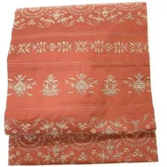 ♪IDN即決♪ 九寸名古屋帯 お太鼓柄 銀彩 植物文様 2025年最新九寸名古屋帯の人気アイテム - メルカリ