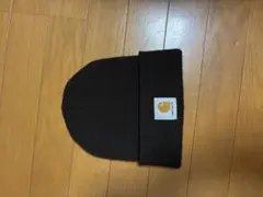 Carhartt 茶色　ビーニー