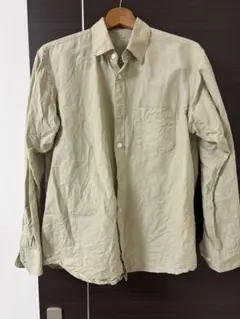 無印良品　長袖シャツ M